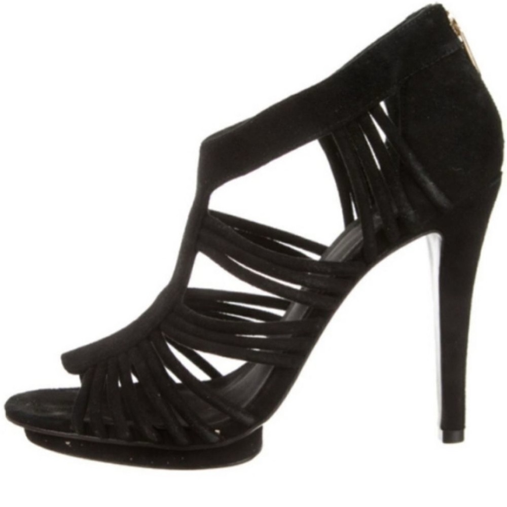 Tory Burch Sigourney Suede Multistrap Sandal